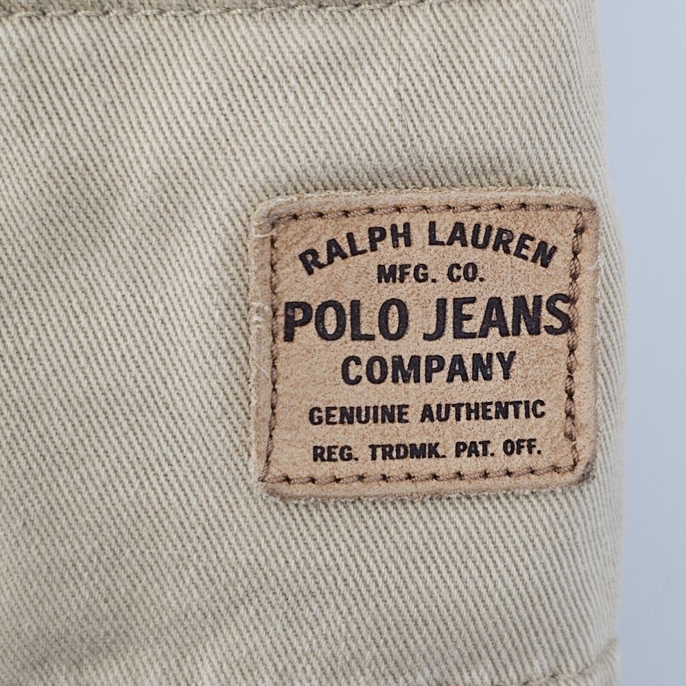 Vintage Ralph Lauren Polo Jeans Co Pants Men Size 36 Authentic Military Trousers - Picture 6 of 12